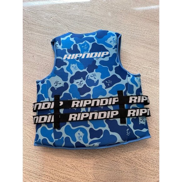 Ripndip biue camo Life Jacket xl river float exclusive - Picture 2 of 3